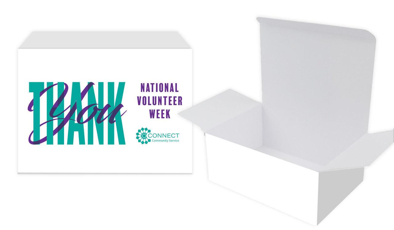 Thank You National Volunteer Week Personalised Tuck Gift Box
