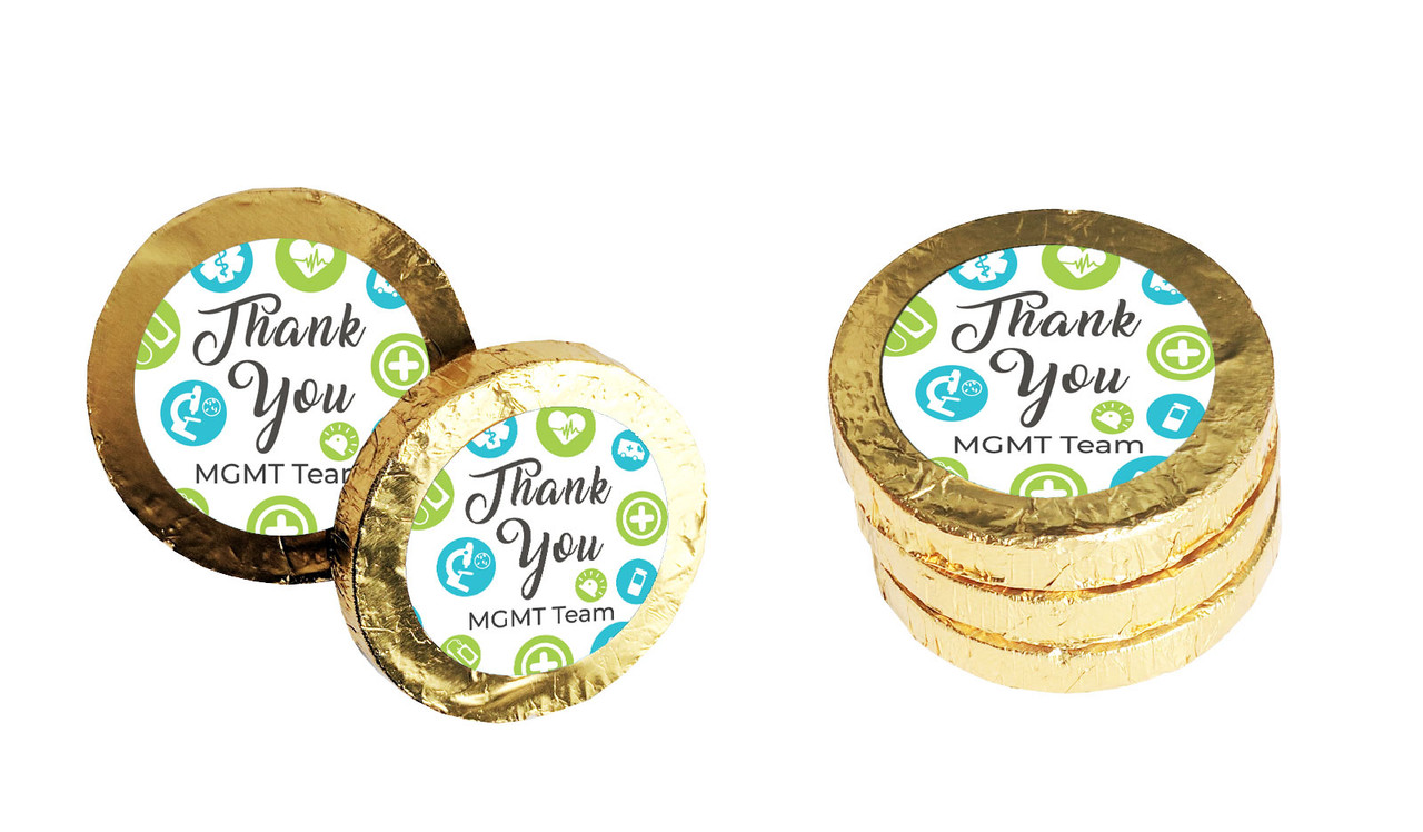 Dots Nurses Day Chocolate Coin