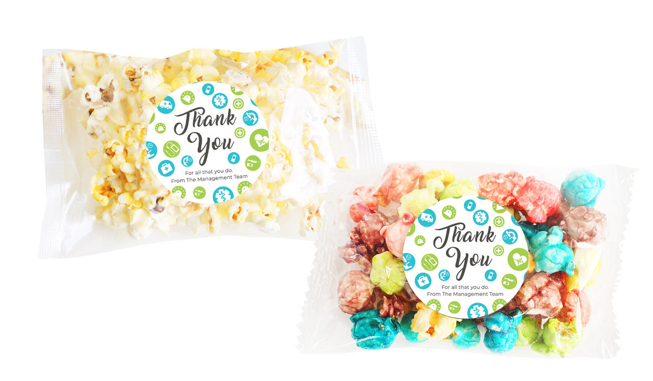 Dots International Nurses Day Personalised Popcorn Bag