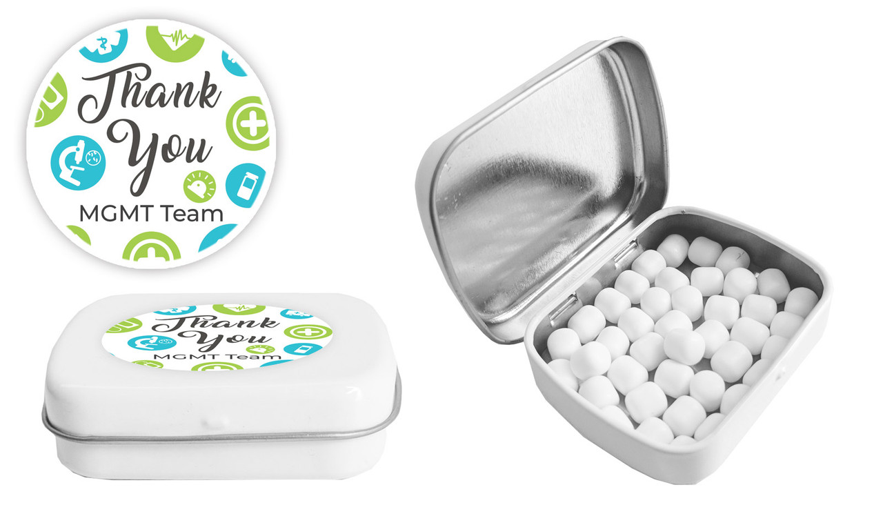 Dots International Nurses Day Personalised Mint Tins