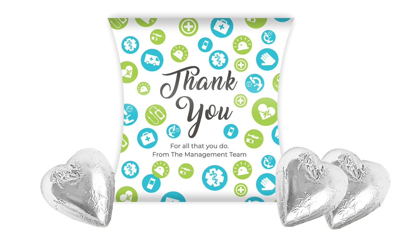 Dots International Nurses Day Personalised Pillow Boxes
