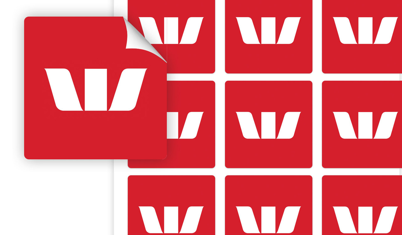 Sheet Of Personalised 50mm Square Labels (15 pack)