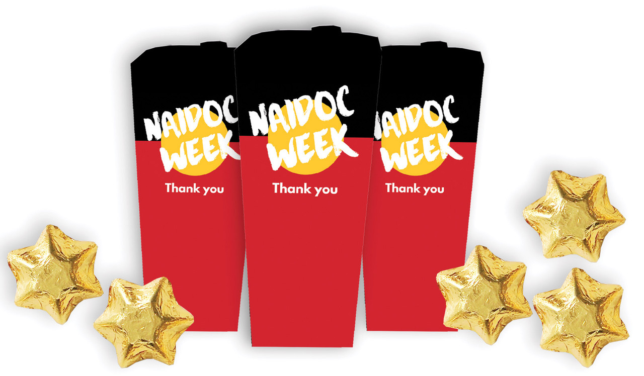 Aboriginal Flag National NAIDOC Week Personalised Chocaboxes
