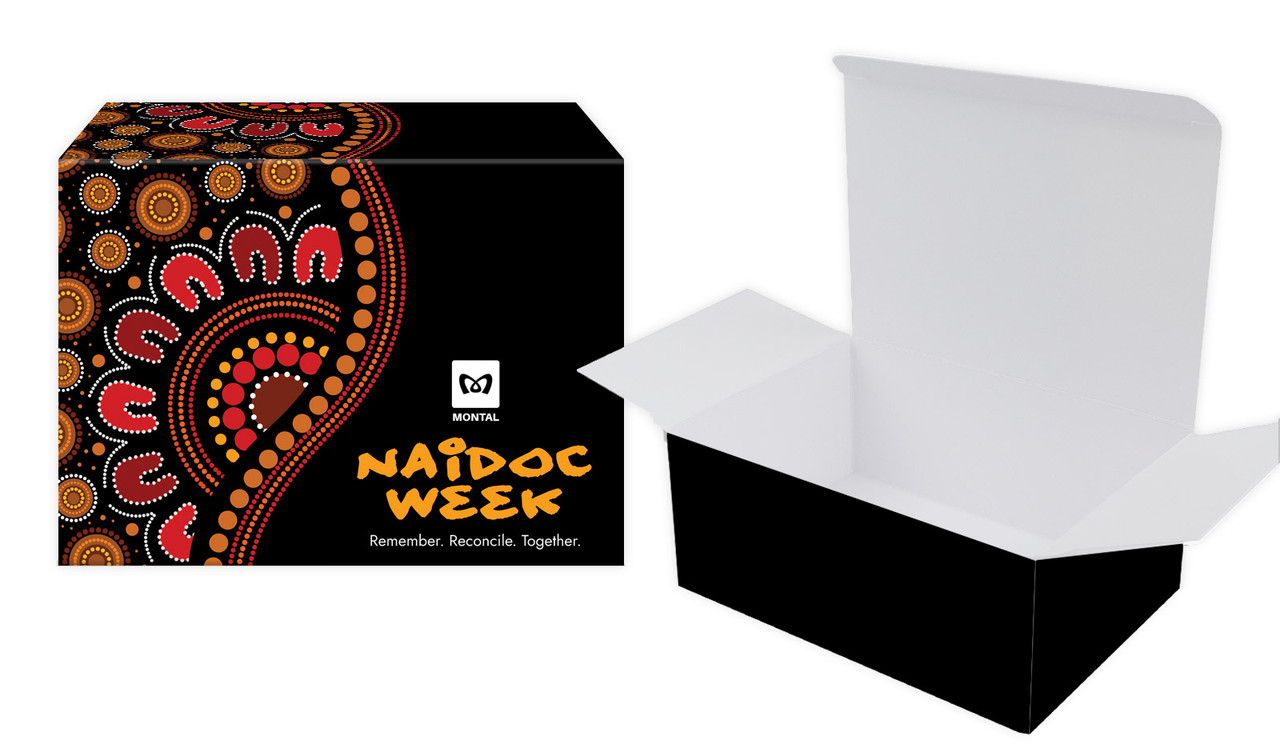Earth Colours National NAIDOC Week Personalised Tuck Gift Box