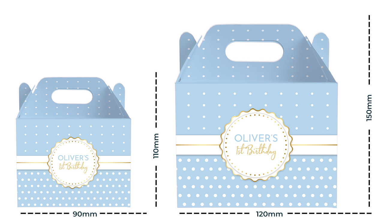 Size difference between regular and large gable boxes