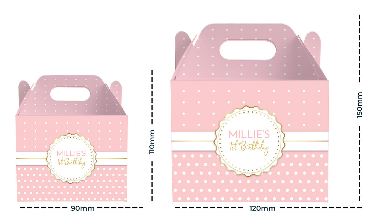 Size difference between regular and large gable boxes