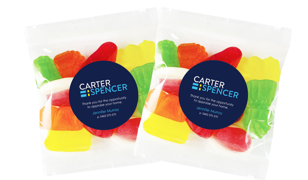 Add your logo to our lolly bags