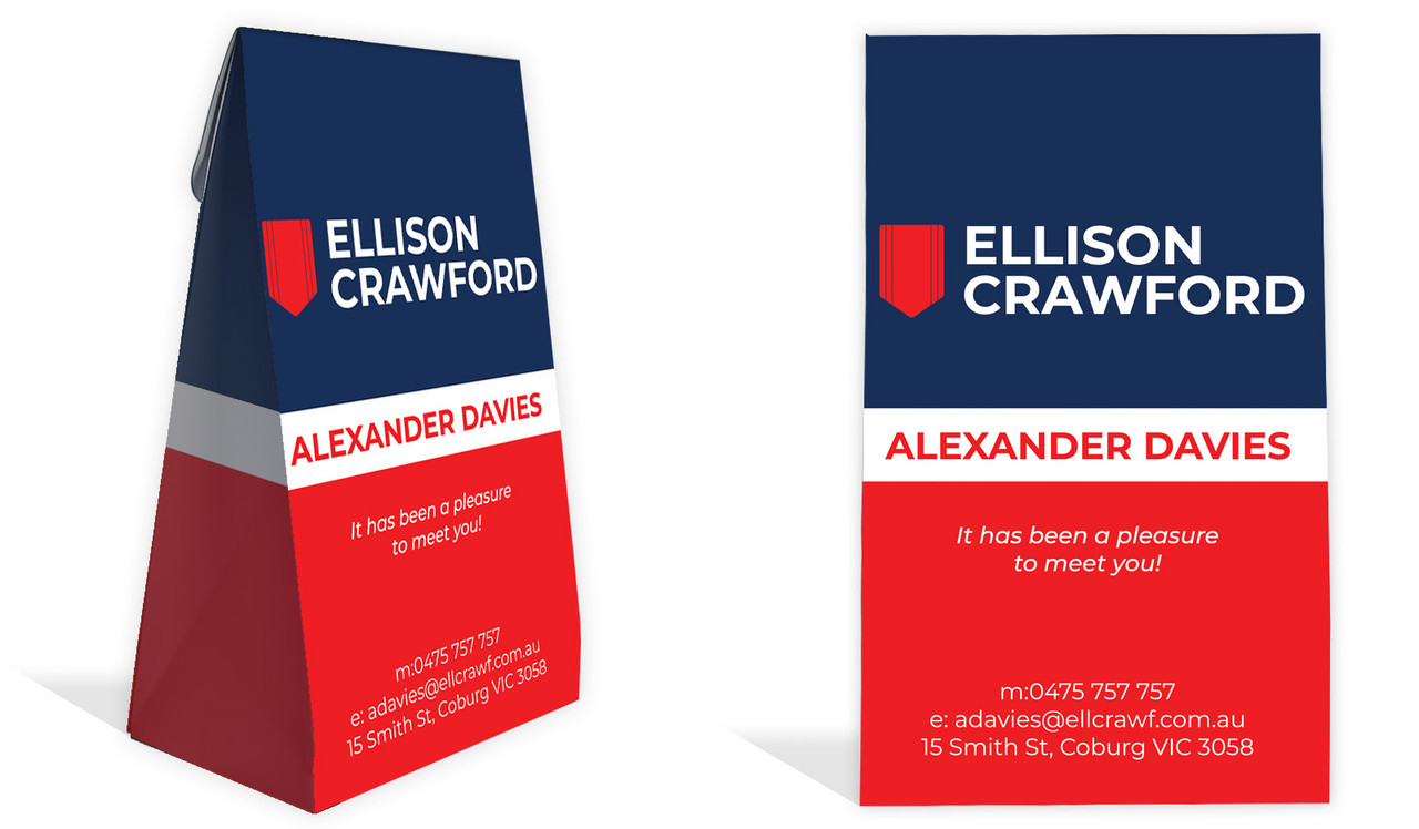 Real Estate Branded Gusset Favour Bags