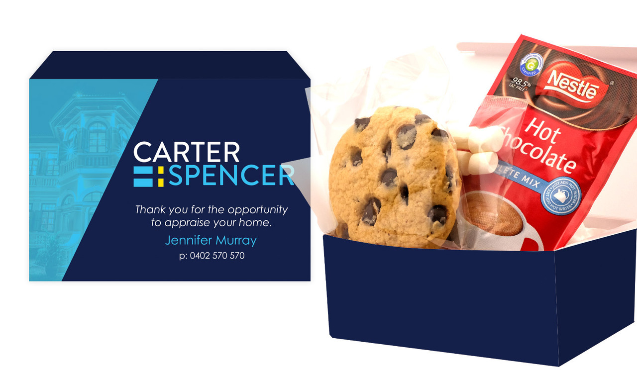 Branded Real Estate Hot Chocolate Morning Tea Kit