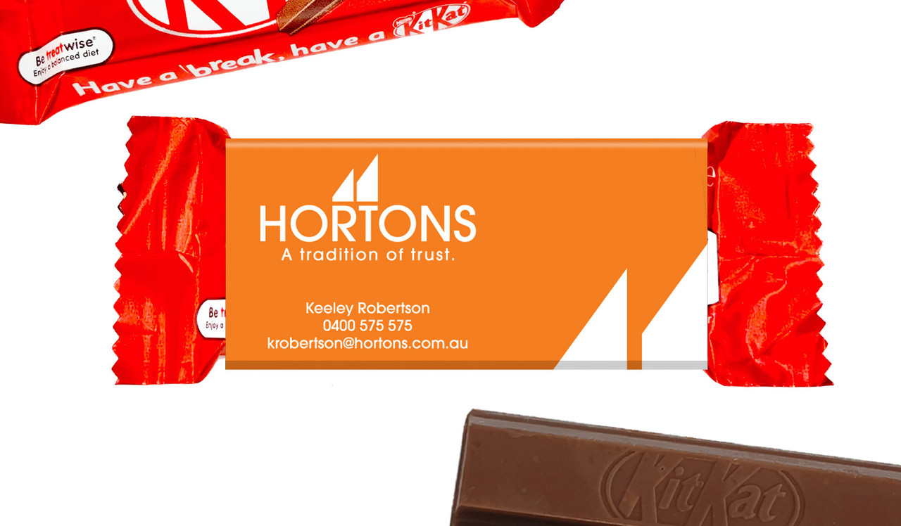 Real Estate KitKat TM 2-Finger Variety With Branded Sleeve