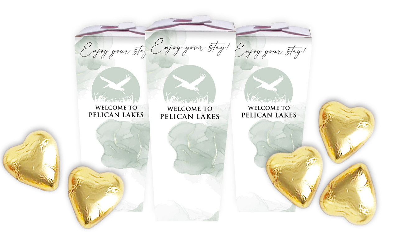 Personalised Chocabox Favour Boxes For Hotels