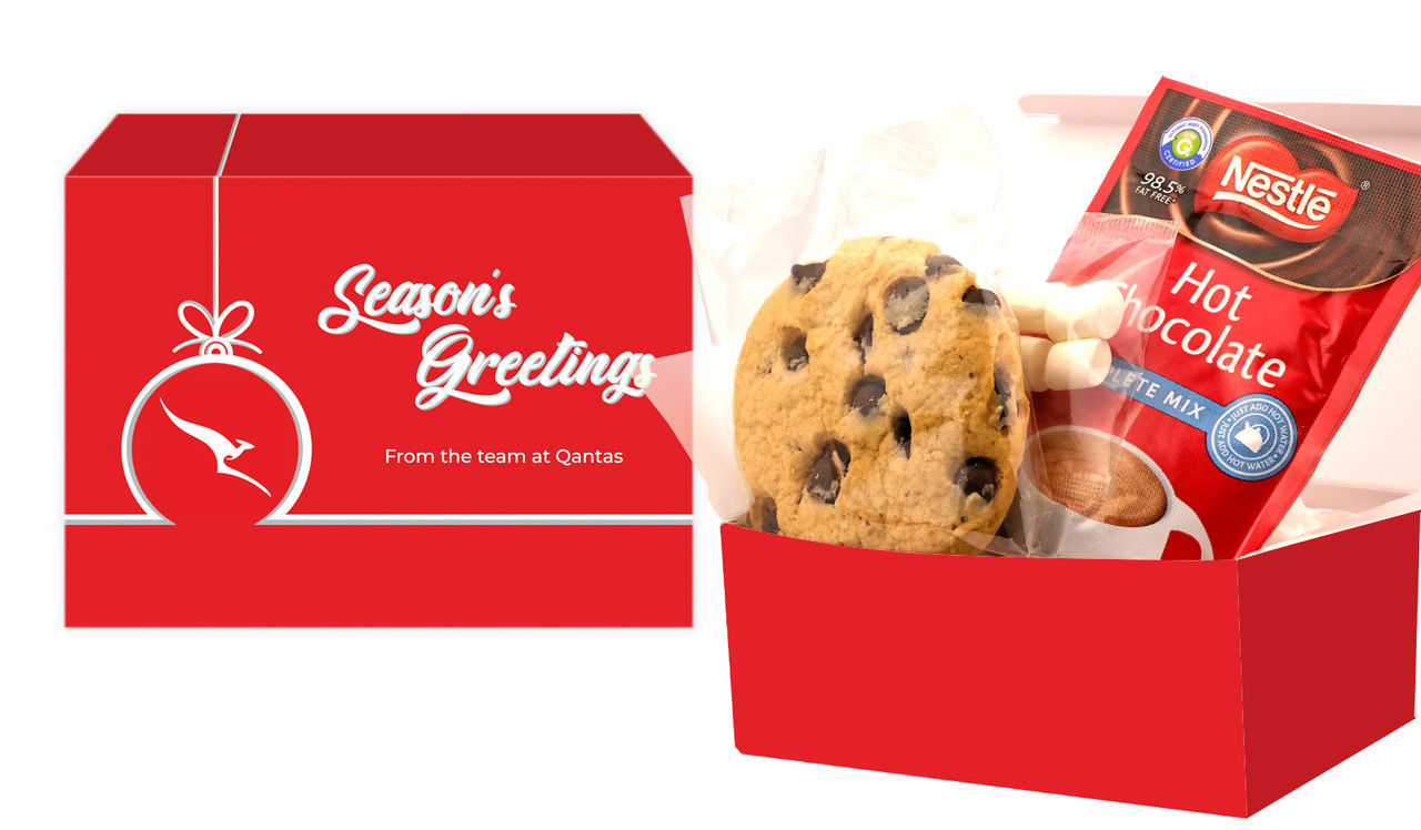 Bauble Outline Christmas Hot Chocolate Kit
