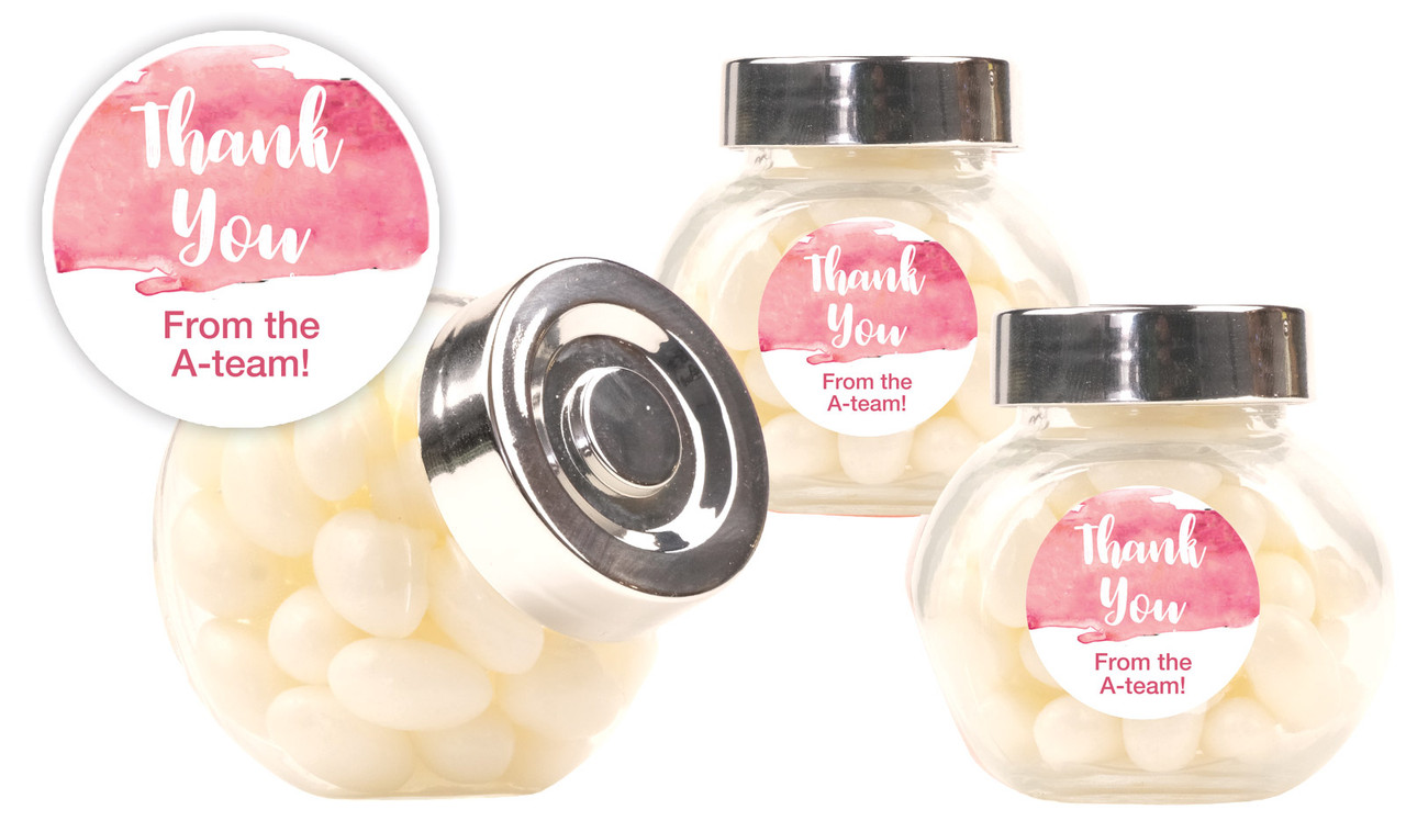 Many Thankyous Personalised Mini Candy Jar