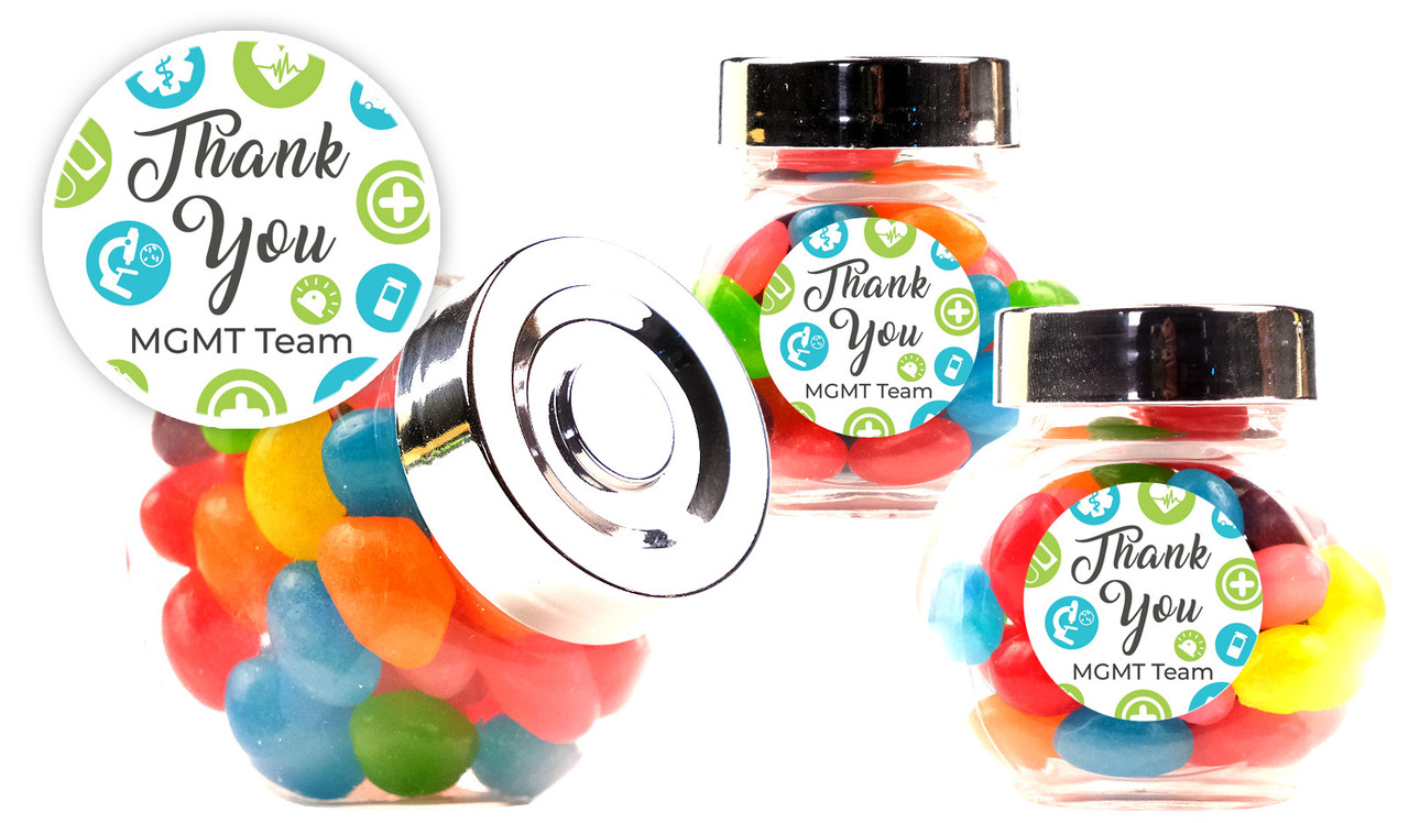 Dots Volunteers Week Mini Candy Jar
