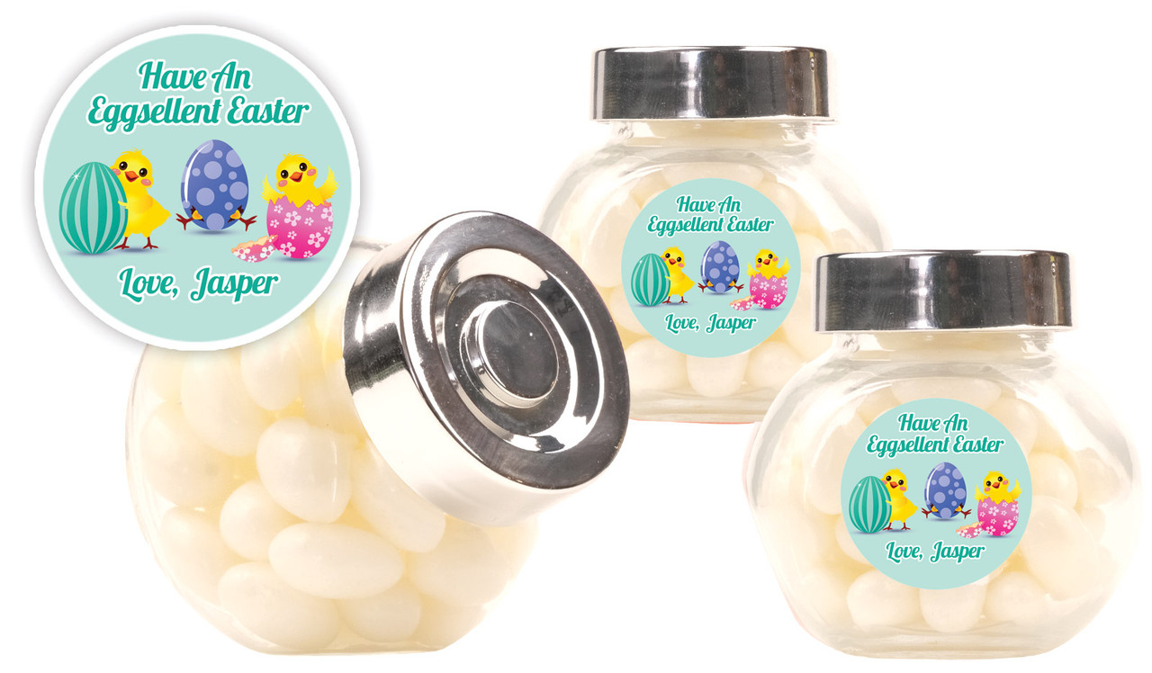 Chickens Hatching Easter Custom Mini Candy Jar
