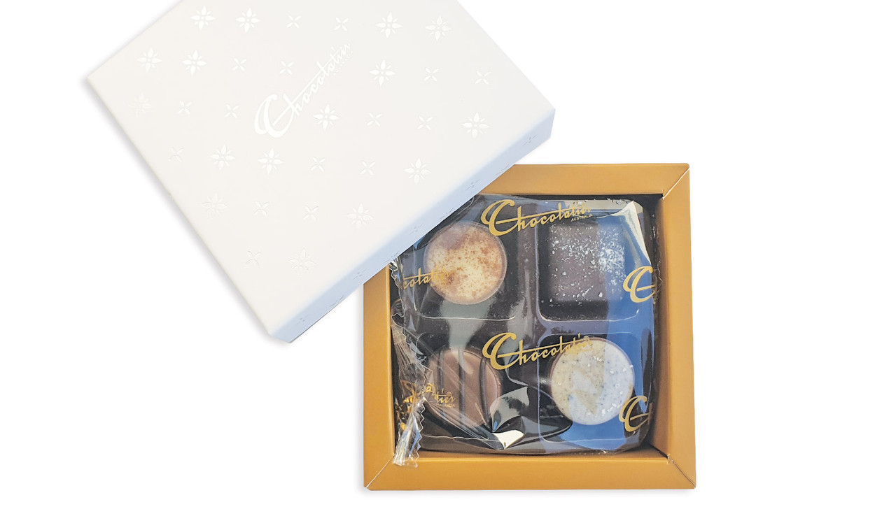 Tiny Truffle With Sleeve Removed (Inner Box is neutral white)