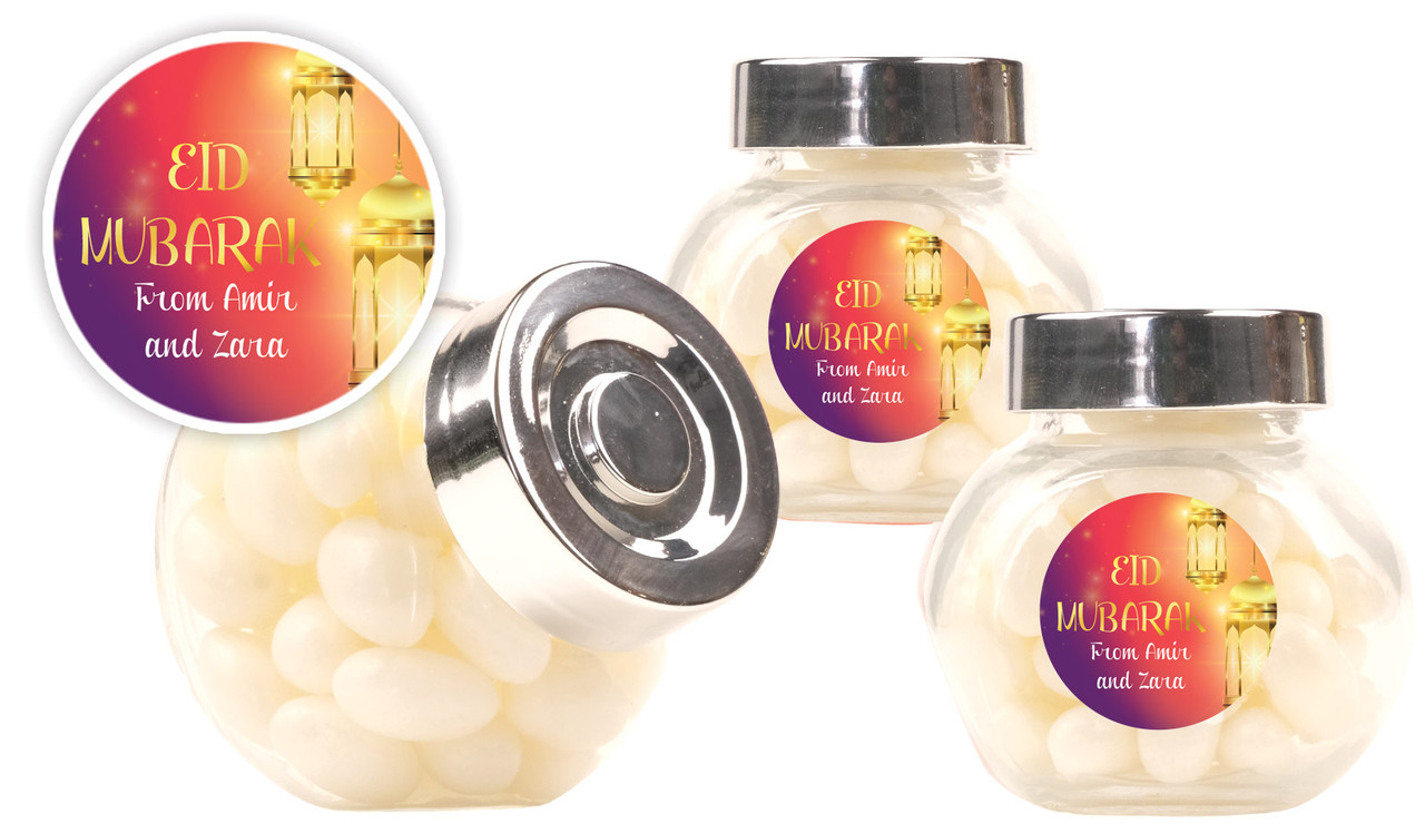 Early Sunrise Eid Personalised Mini Candy Jar