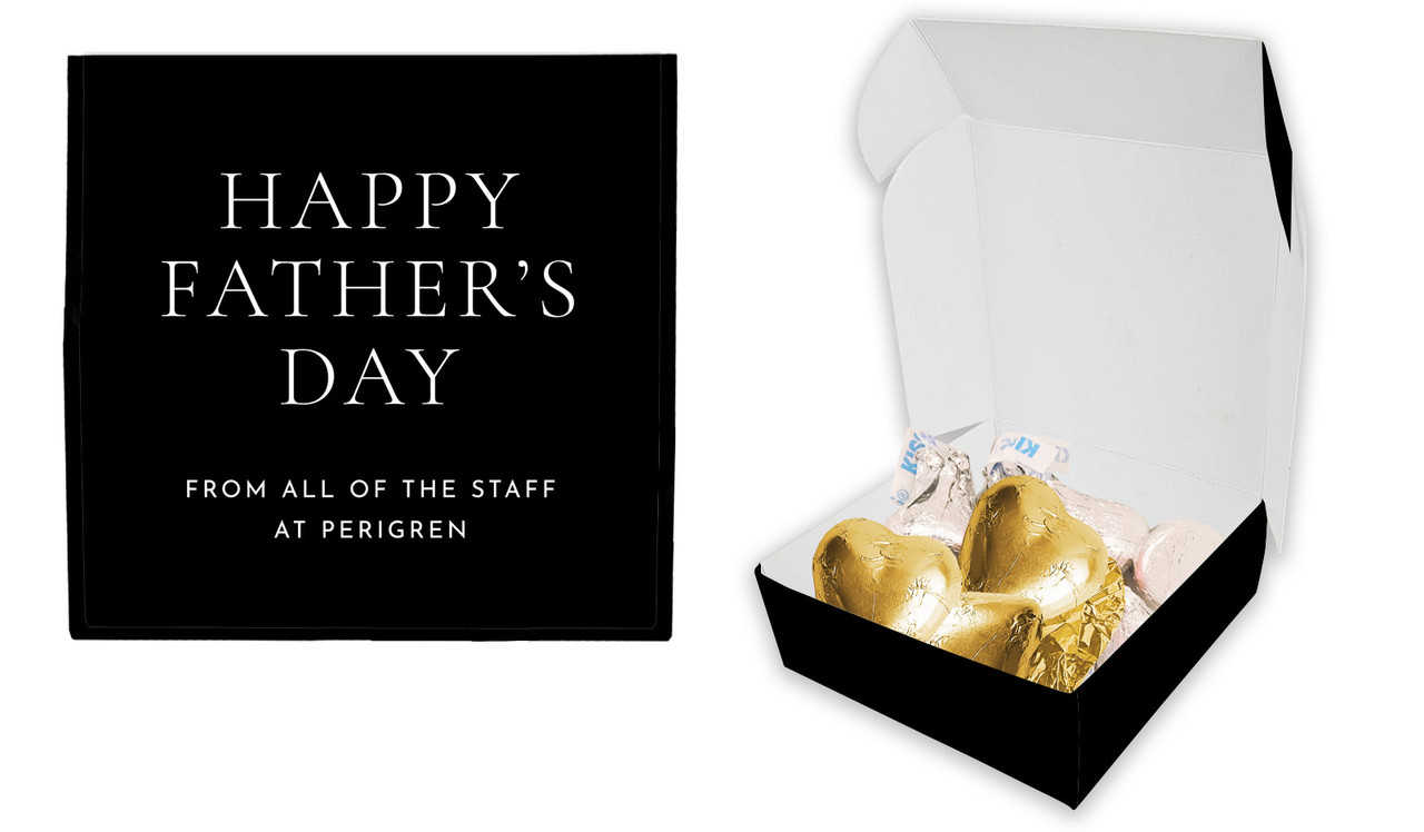 Black Fathers Day Personalised Hugs And Kisses Box