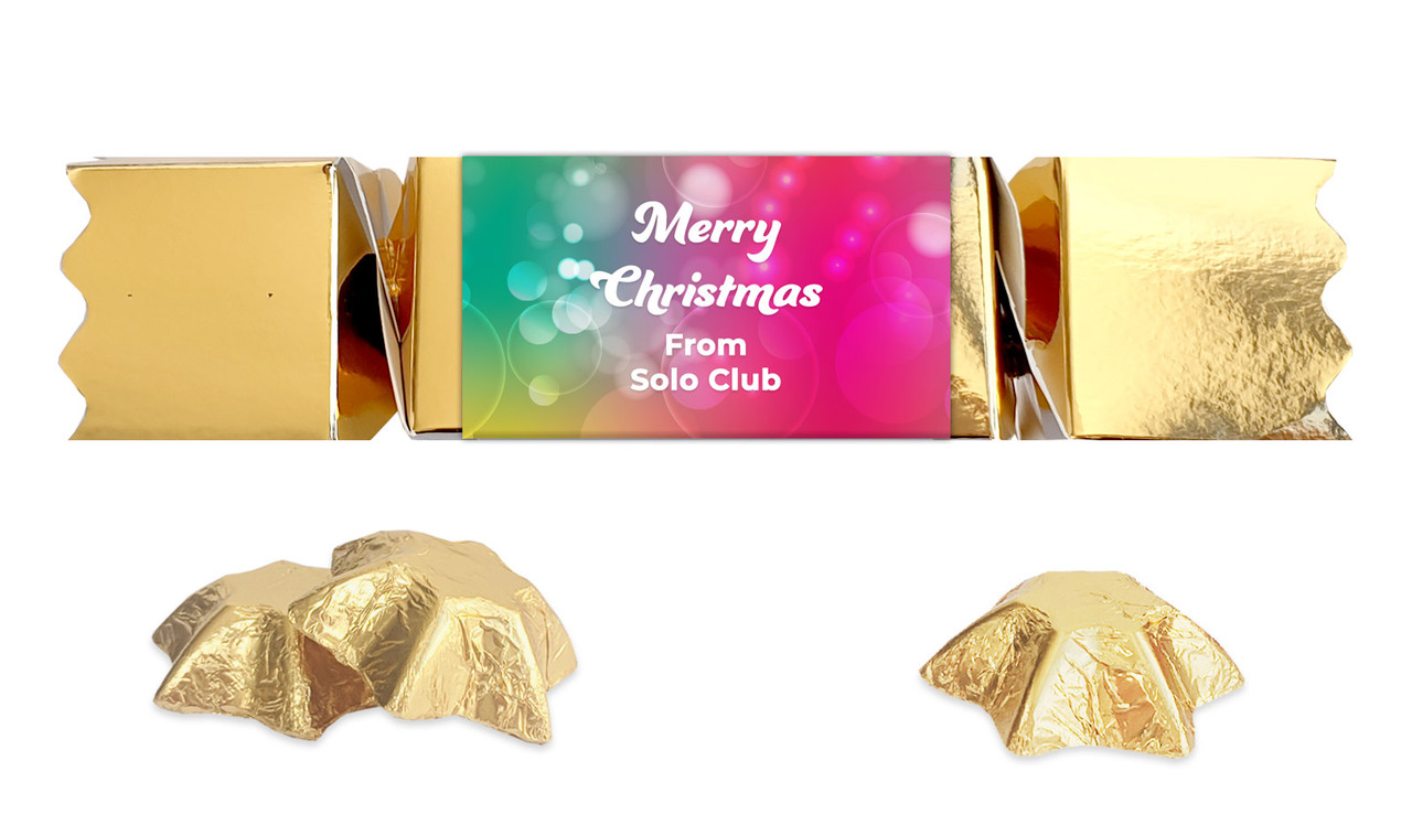 Gleaming Christmas Personalised Bon Bon