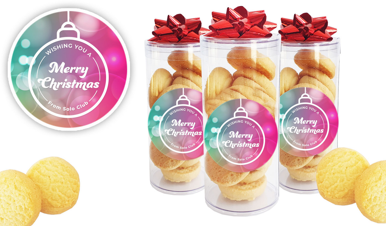 Gleaming Personalised Shortbread Cookie Jar