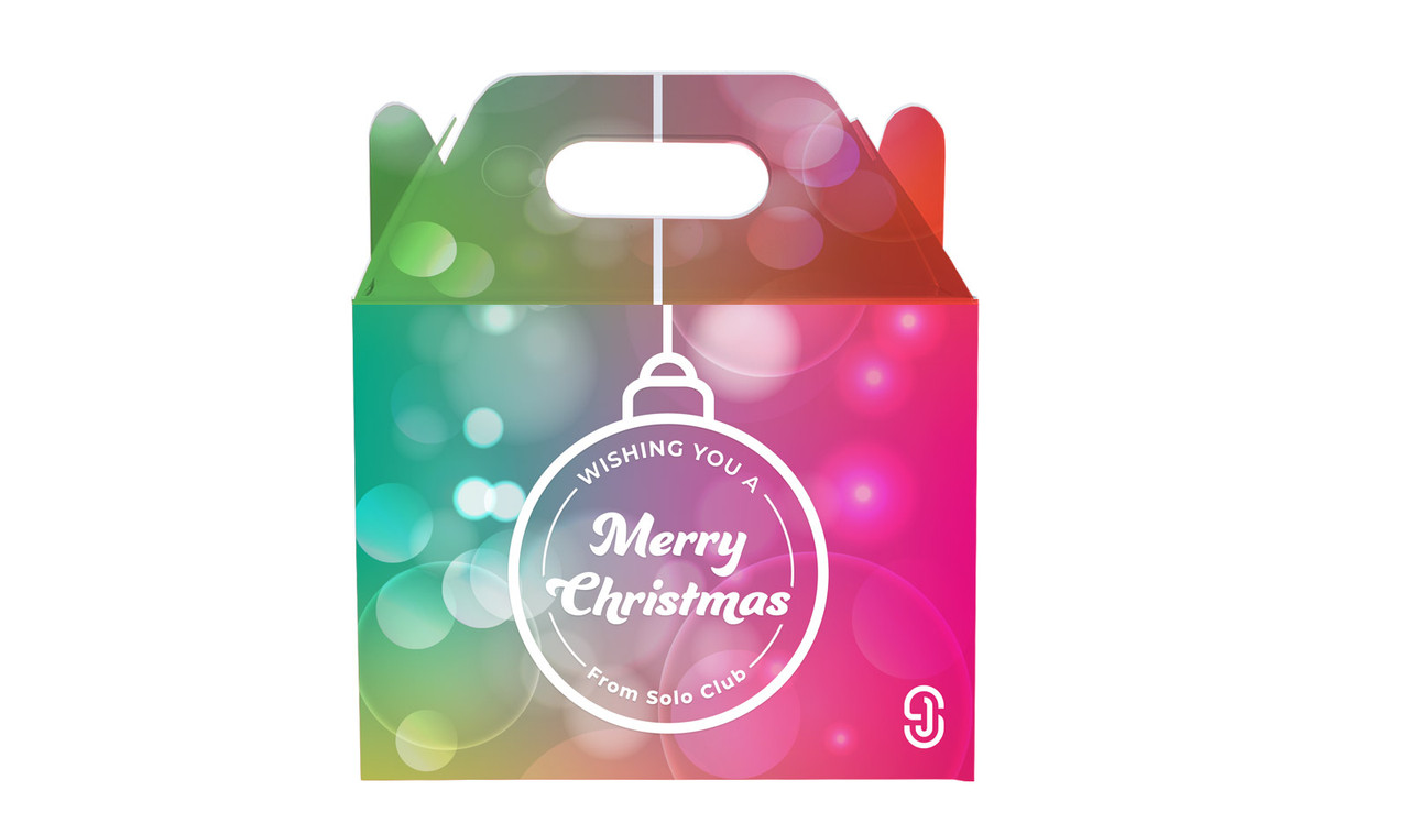 Gleaming Personalised Gable Favour Box