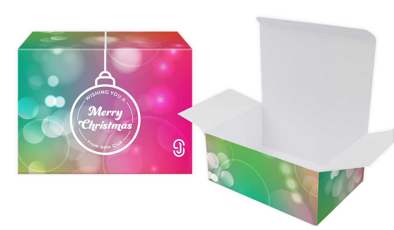 Gleaming Christmas Personalised Tuck Gift Box