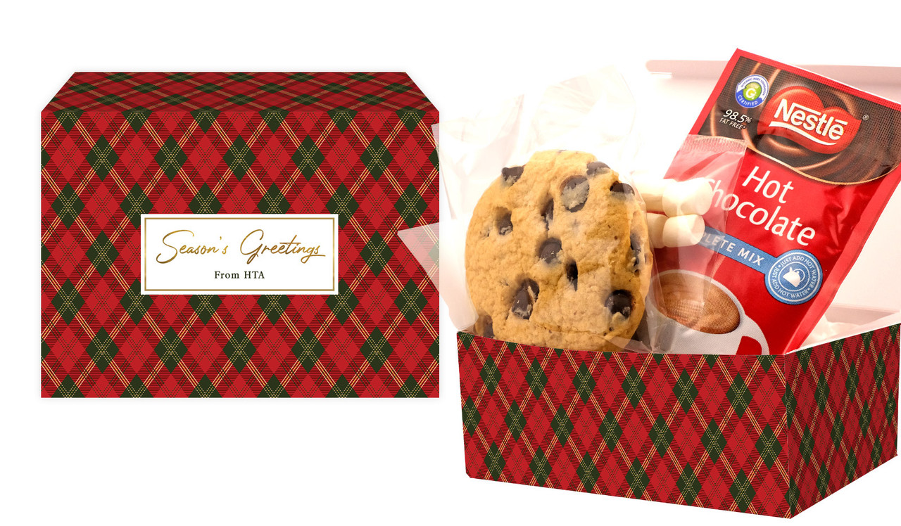 Tartan Christmas Hot Chocolate Kit