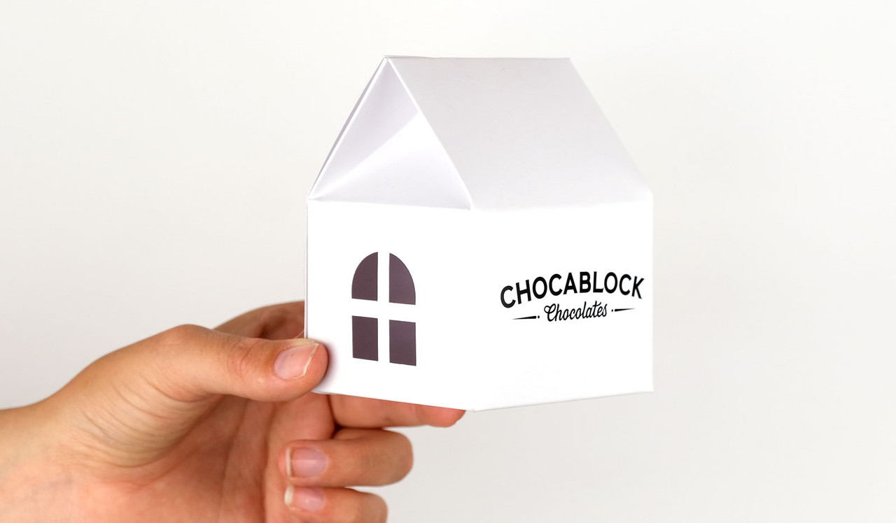 Size comparison of 10cm House Box