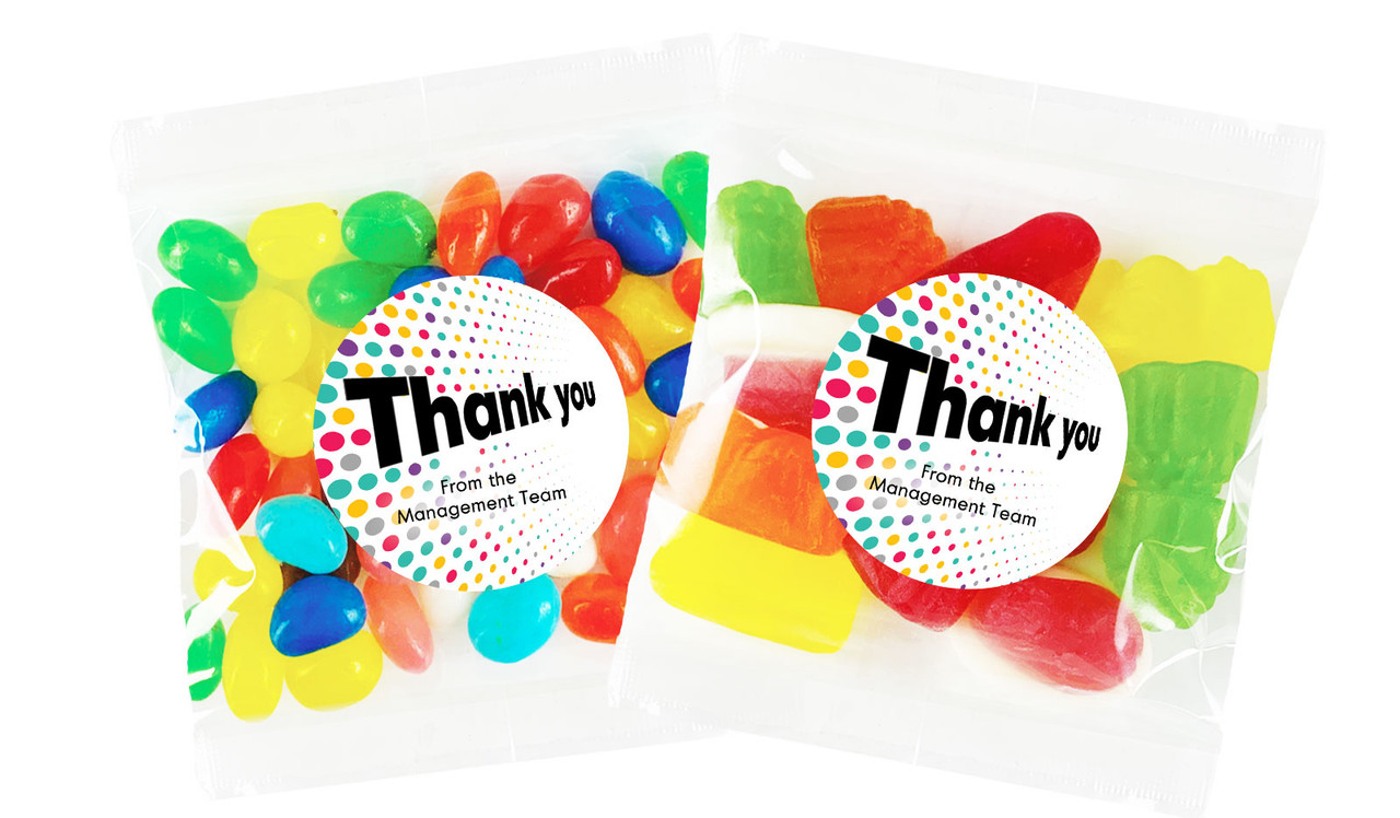 Dynamic Dots Personalised Lolly Bag