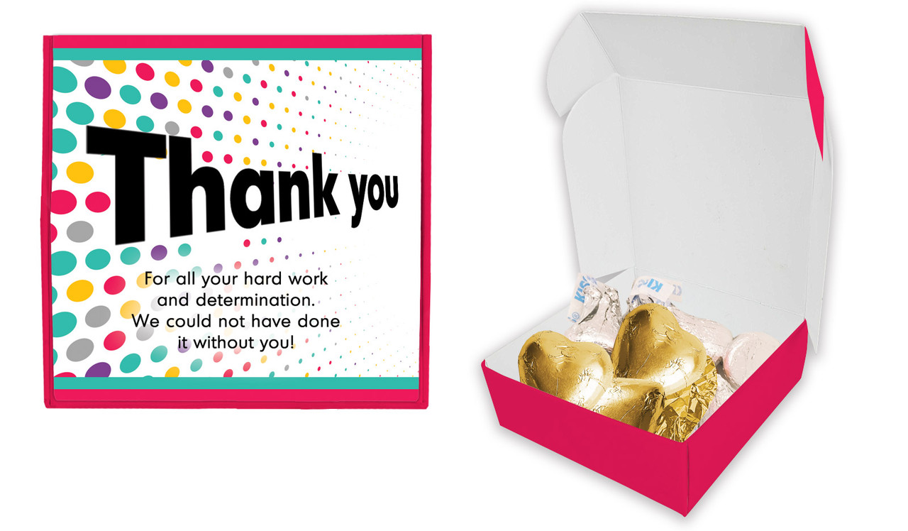 Dynamic Dots Personalised Hugs And Kisses Box