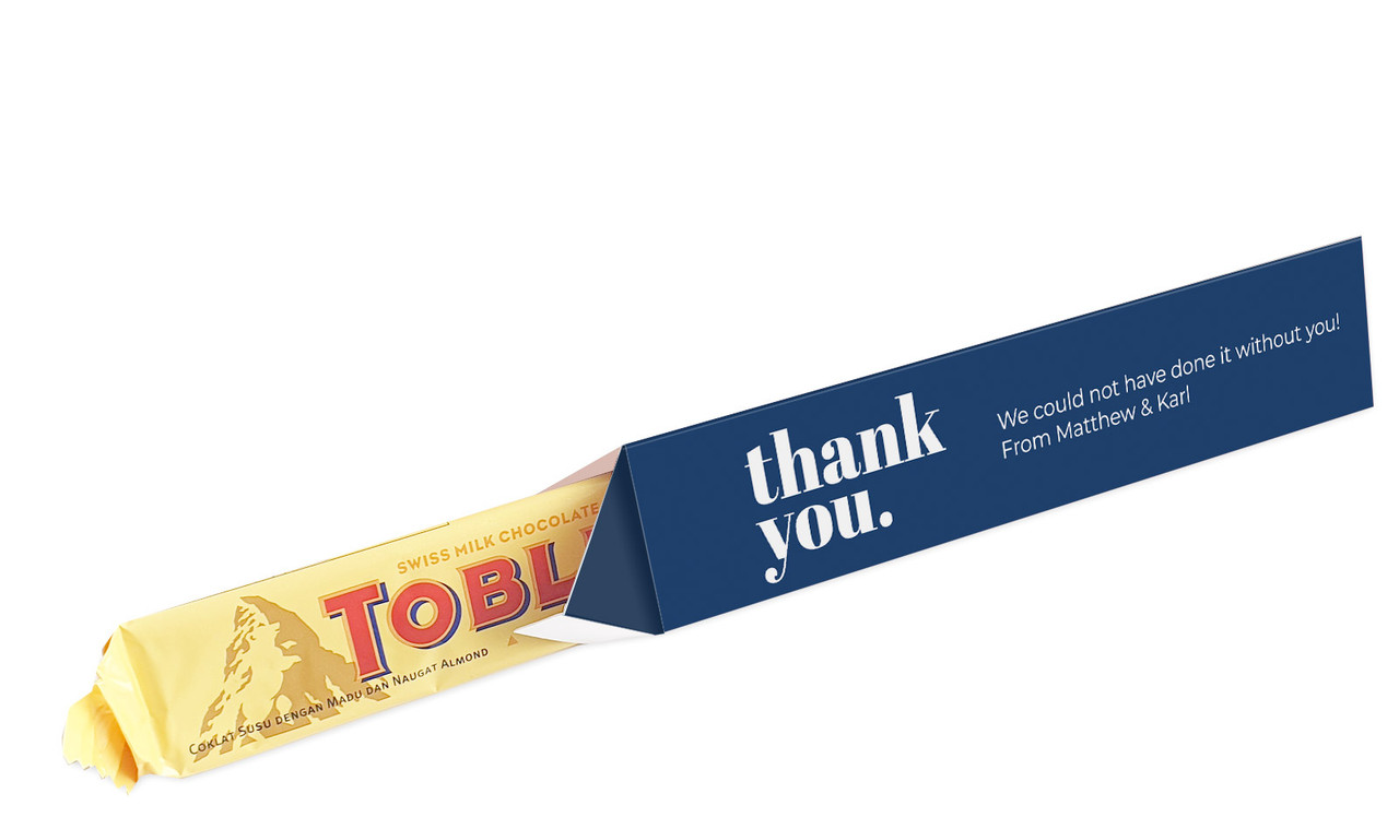 Bold Toblerone Bar In A Box