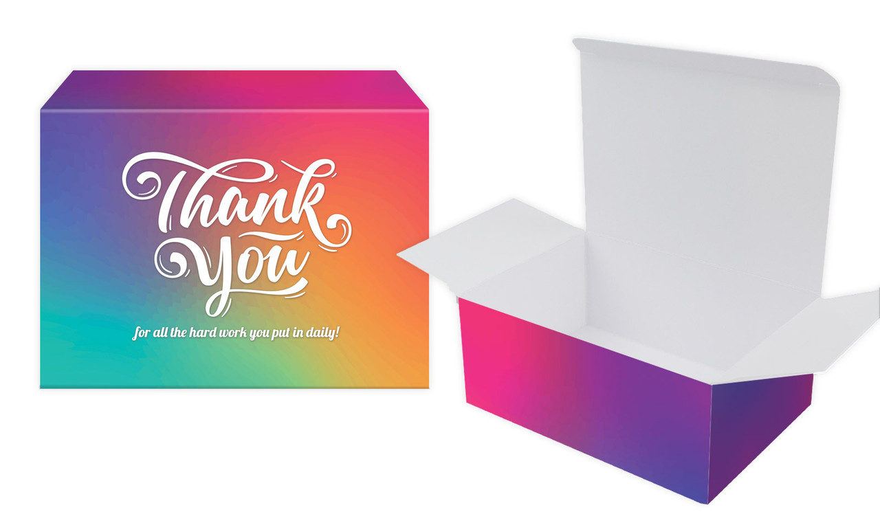 Colourful Personalised Tuck Gift Box
