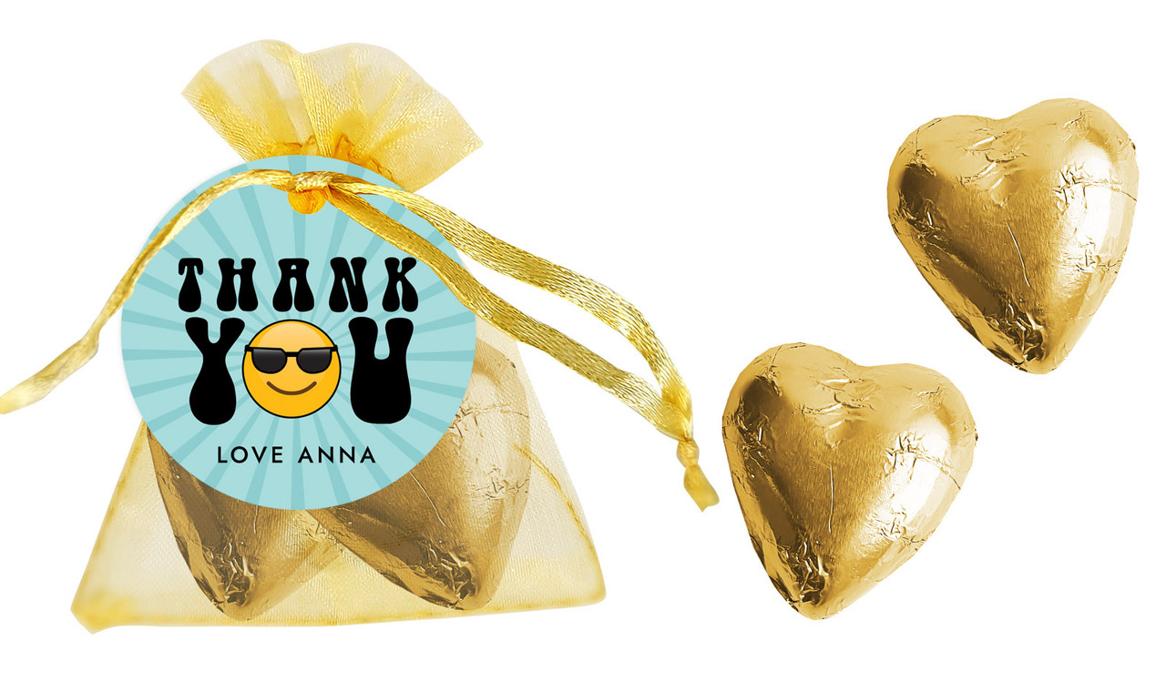 Emoji Personalised Organza Bag