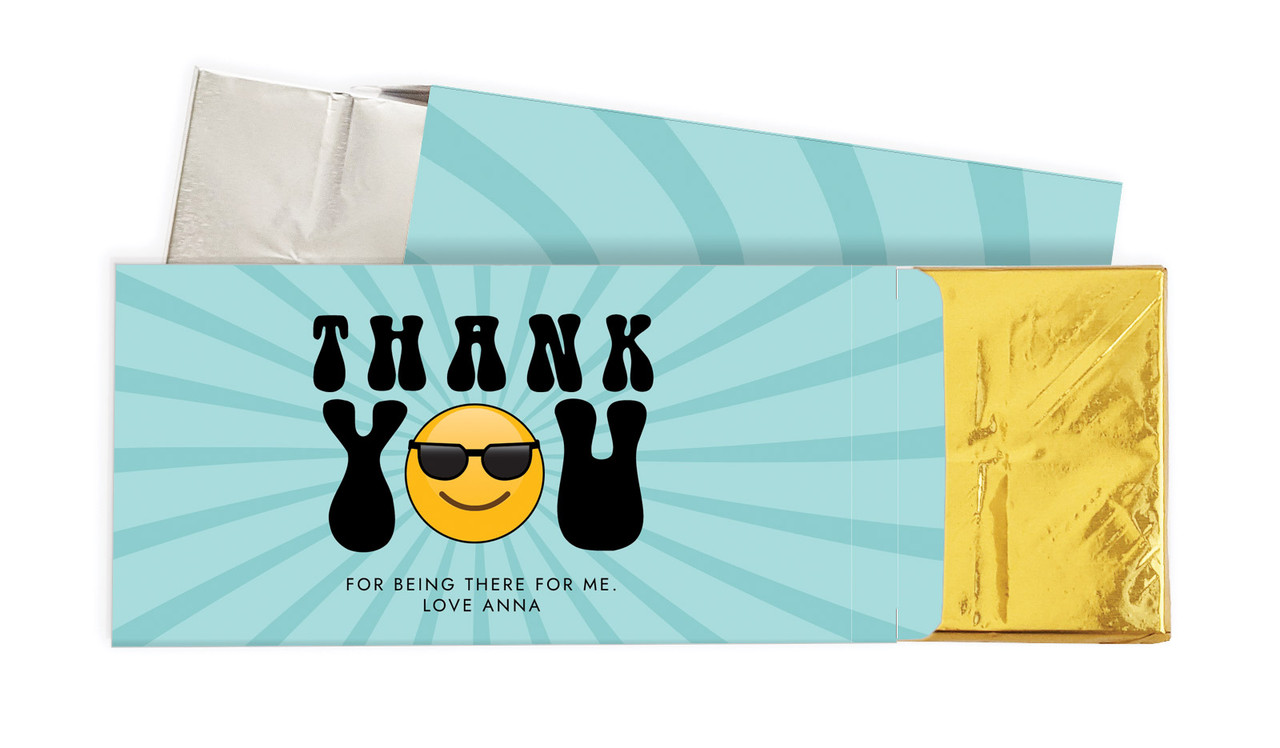 Emoji Personalised Chocolate Bar In A Box
