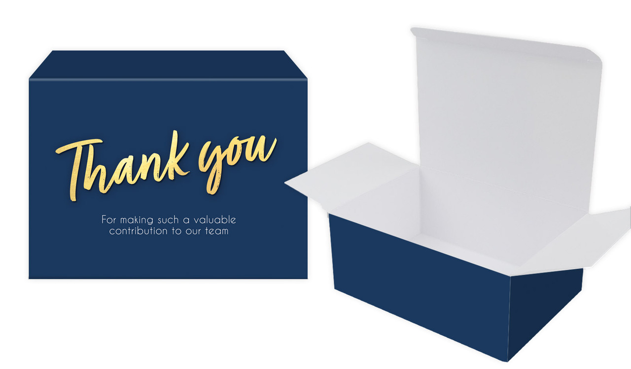 Golden Personalised Tuck Gift Box