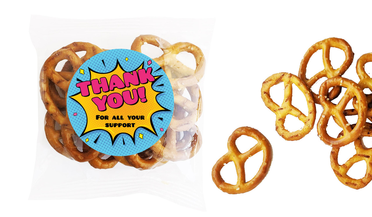 Starburst Personalised Bag Of Pretzels