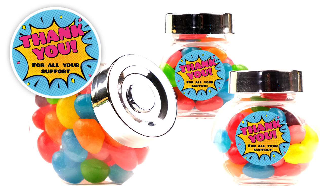 Starburst Personalised Mini Candy Jar