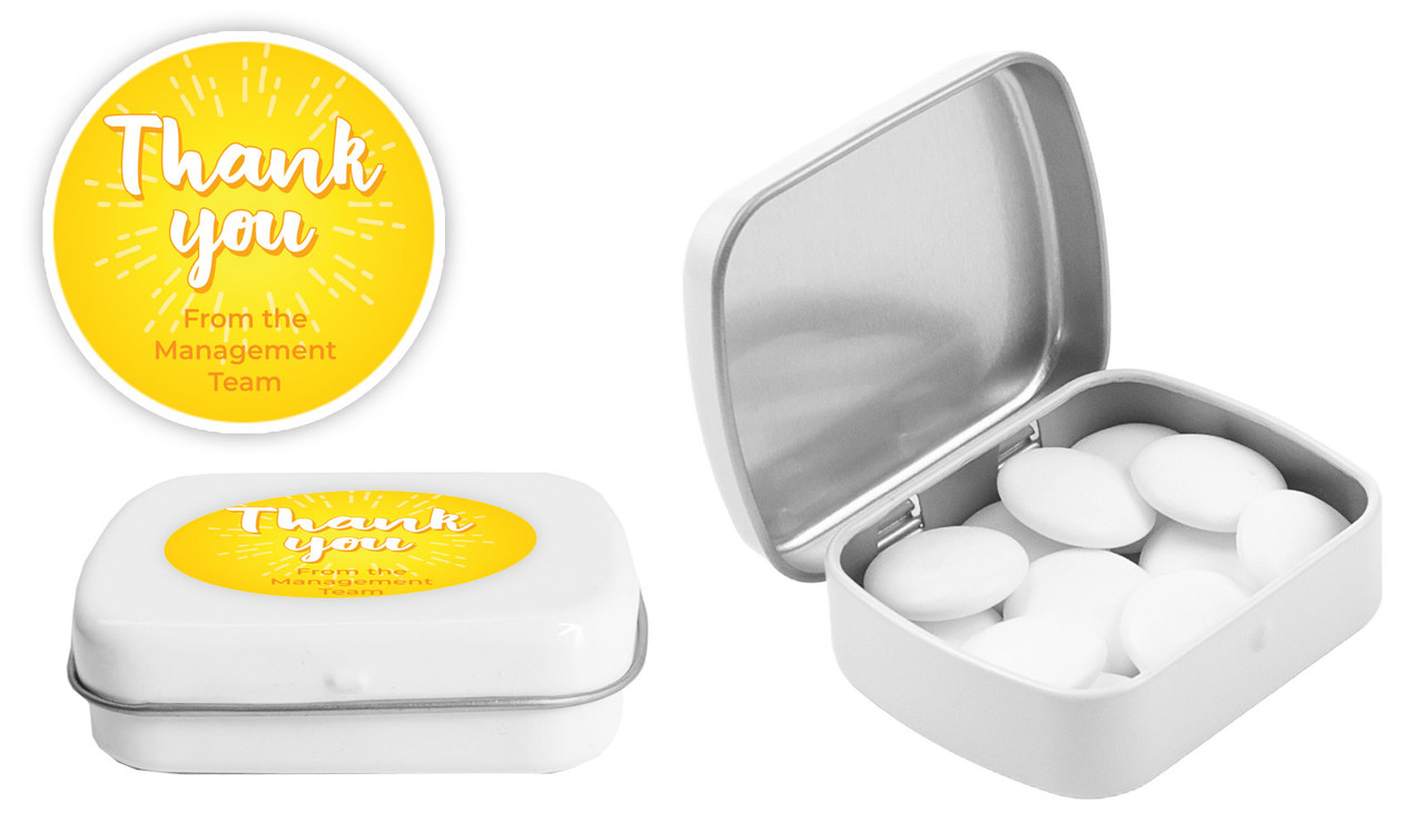 Sunny Personalised Mint Tins