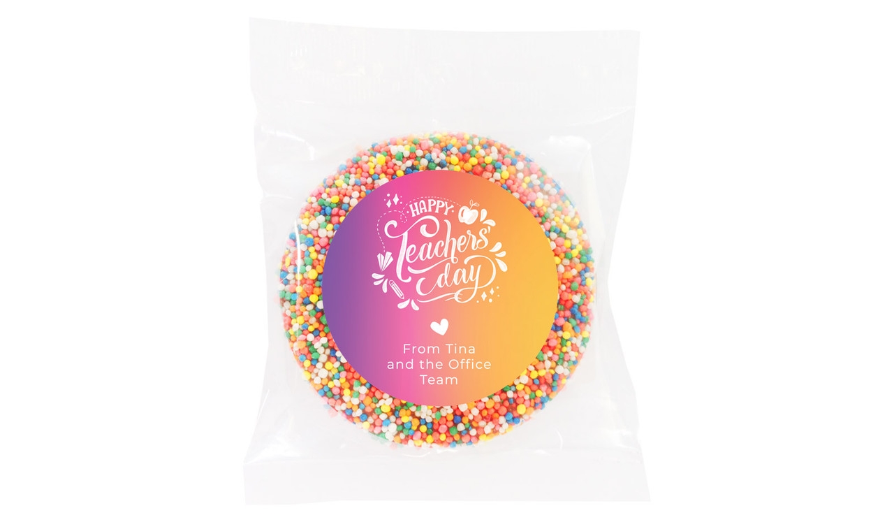 Gradient Teachers Day Chocolate Freckle