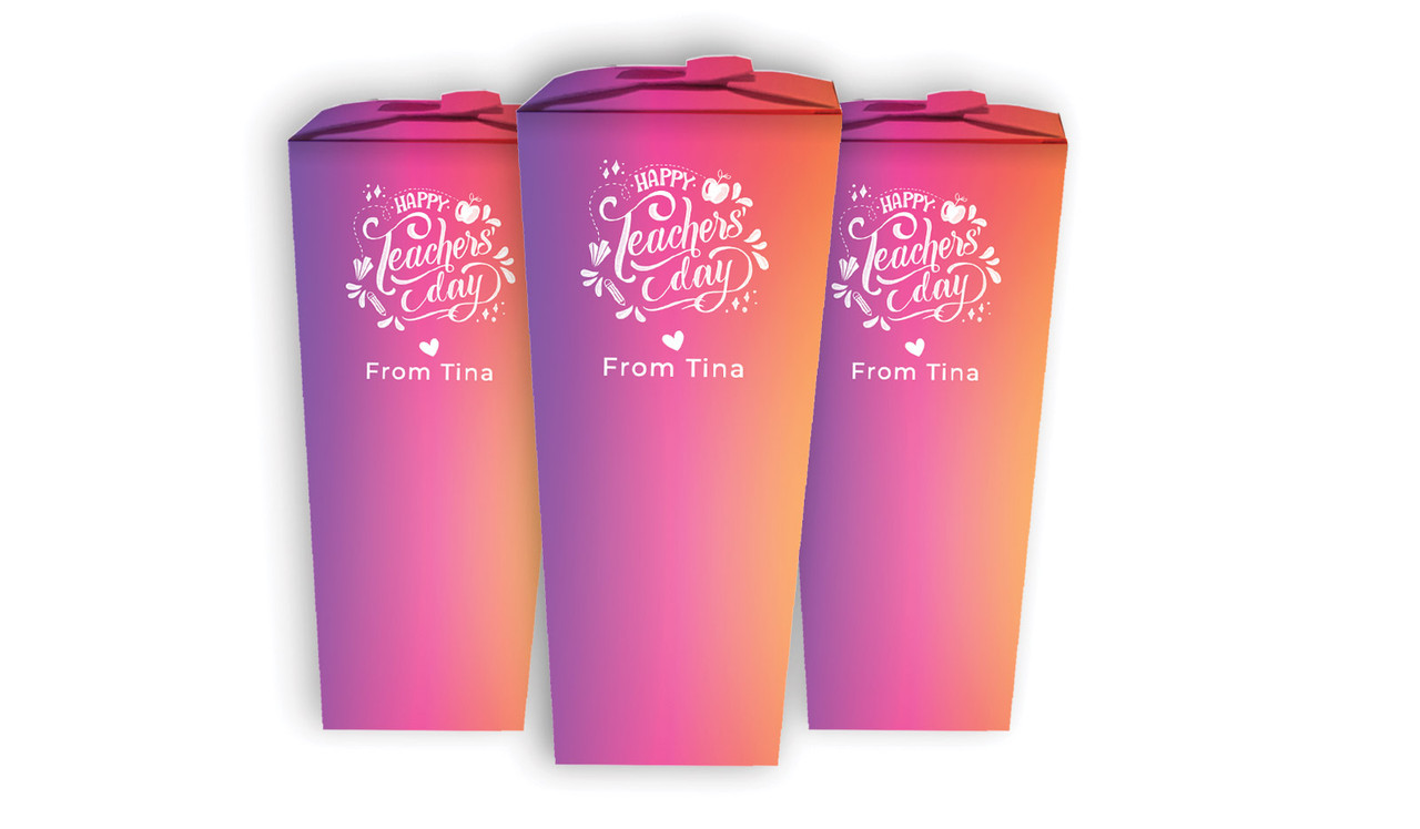 Gradient Personalised Chocaboxes