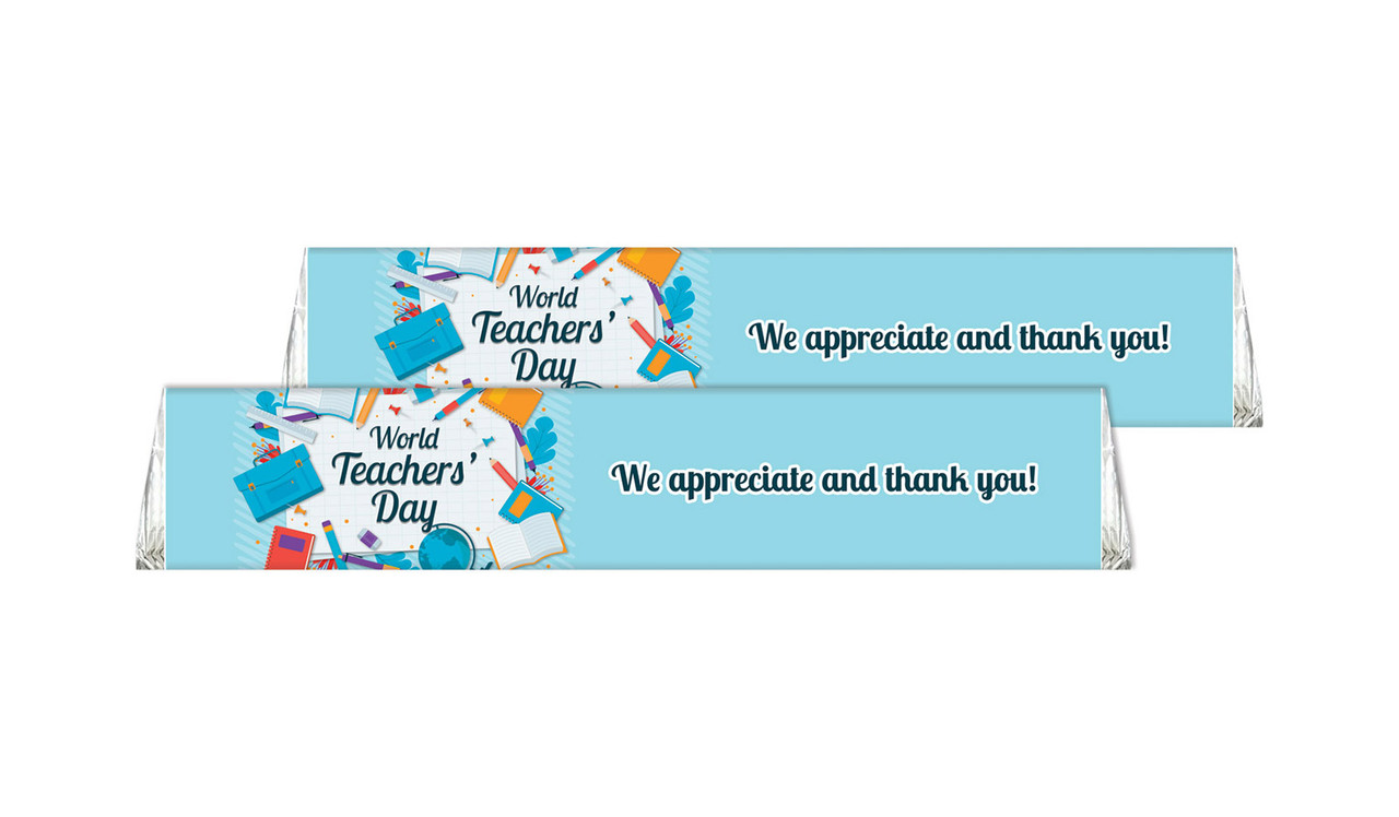 Books Teachers Day Personalised Toblerone Chocolates 50g