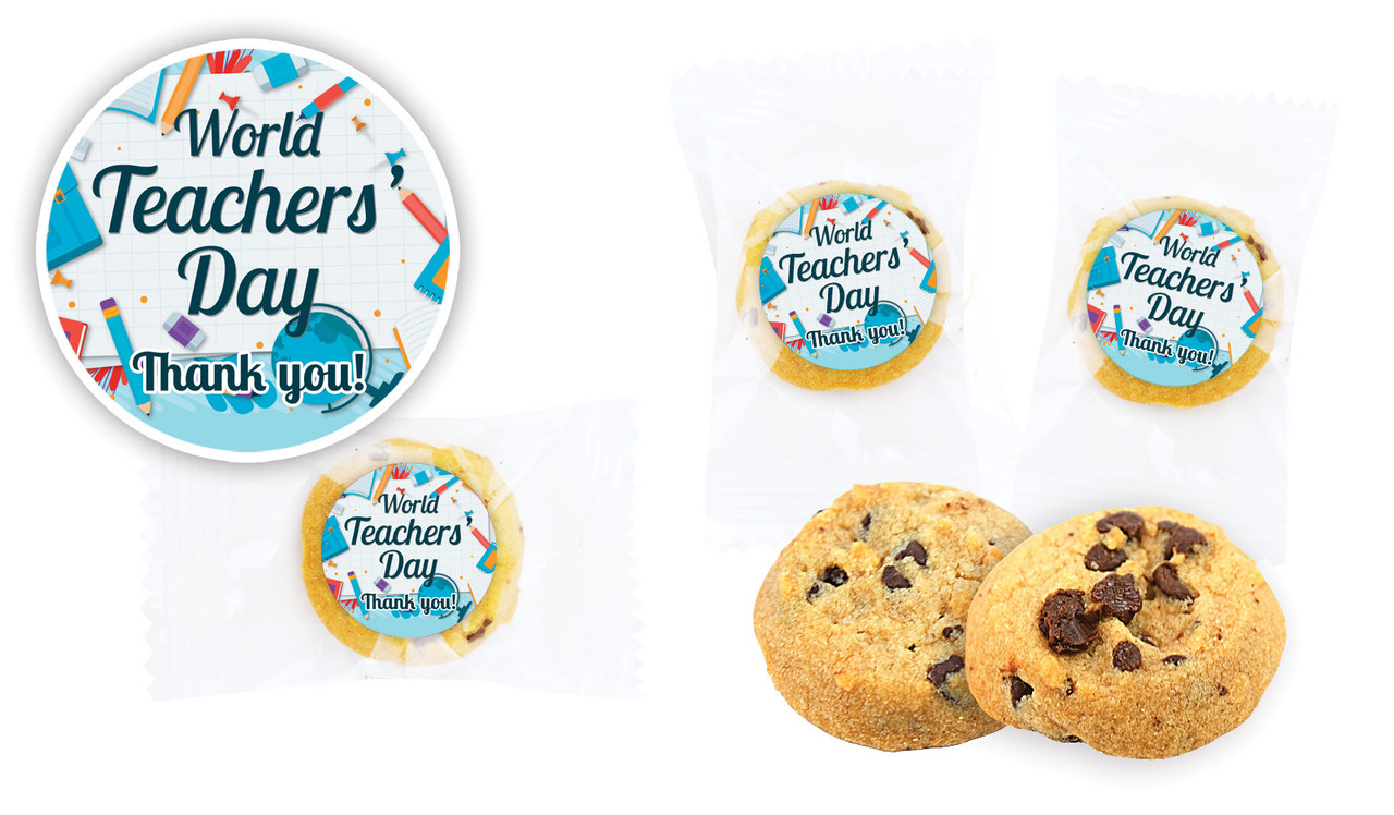 Books Teachers Day Personalised Bite-Size Cookie 5g