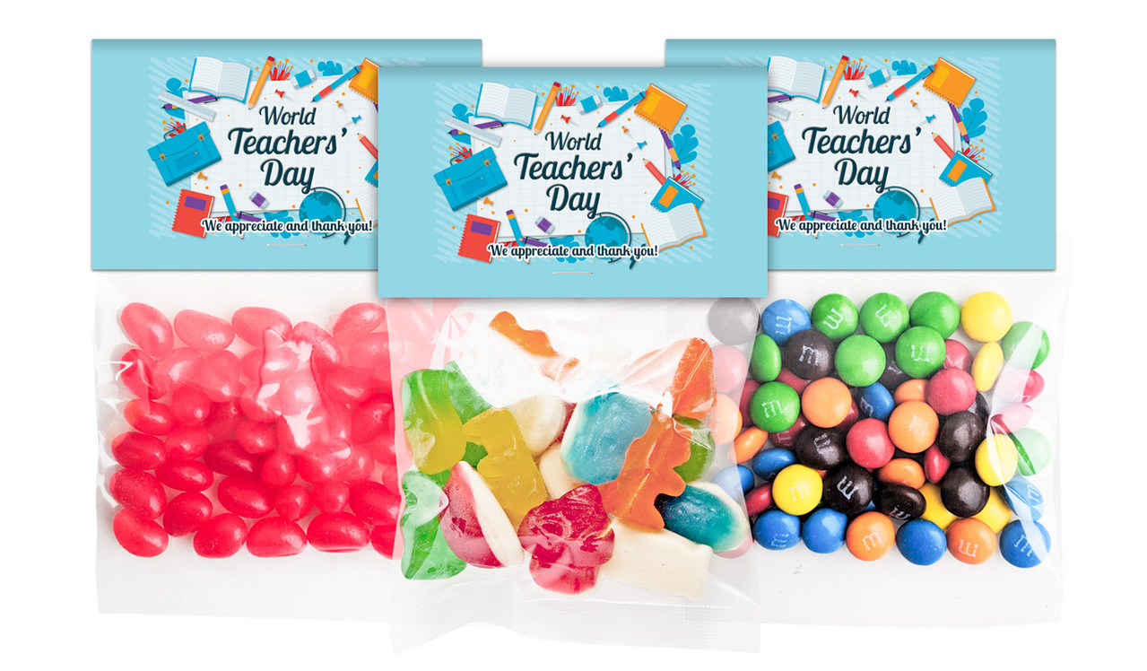 Books Personalised Lolly Bag With Topper