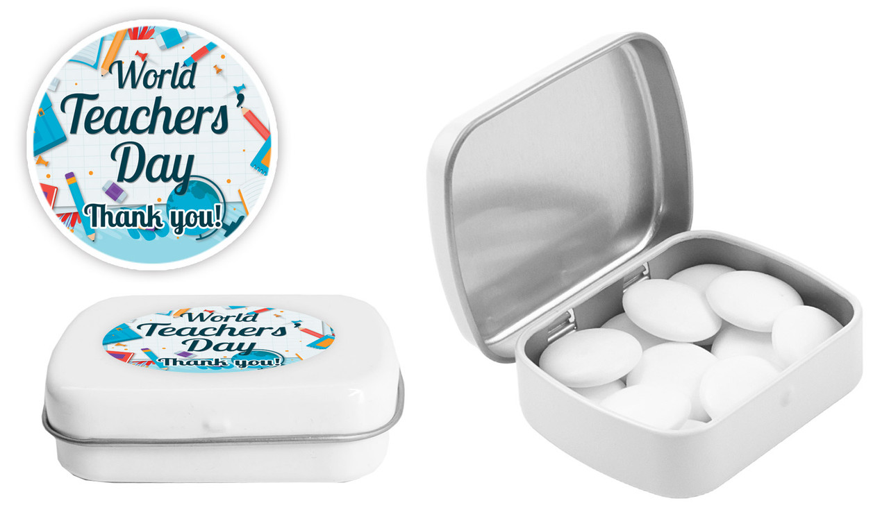 Books Personalised Mint Tins
