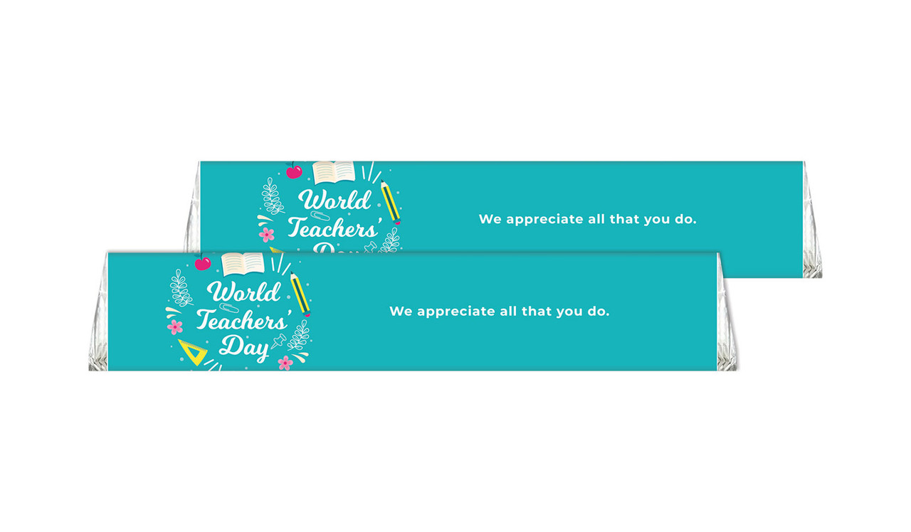 Fun Teachers Day Personalised Toblerone Chocolates 50g