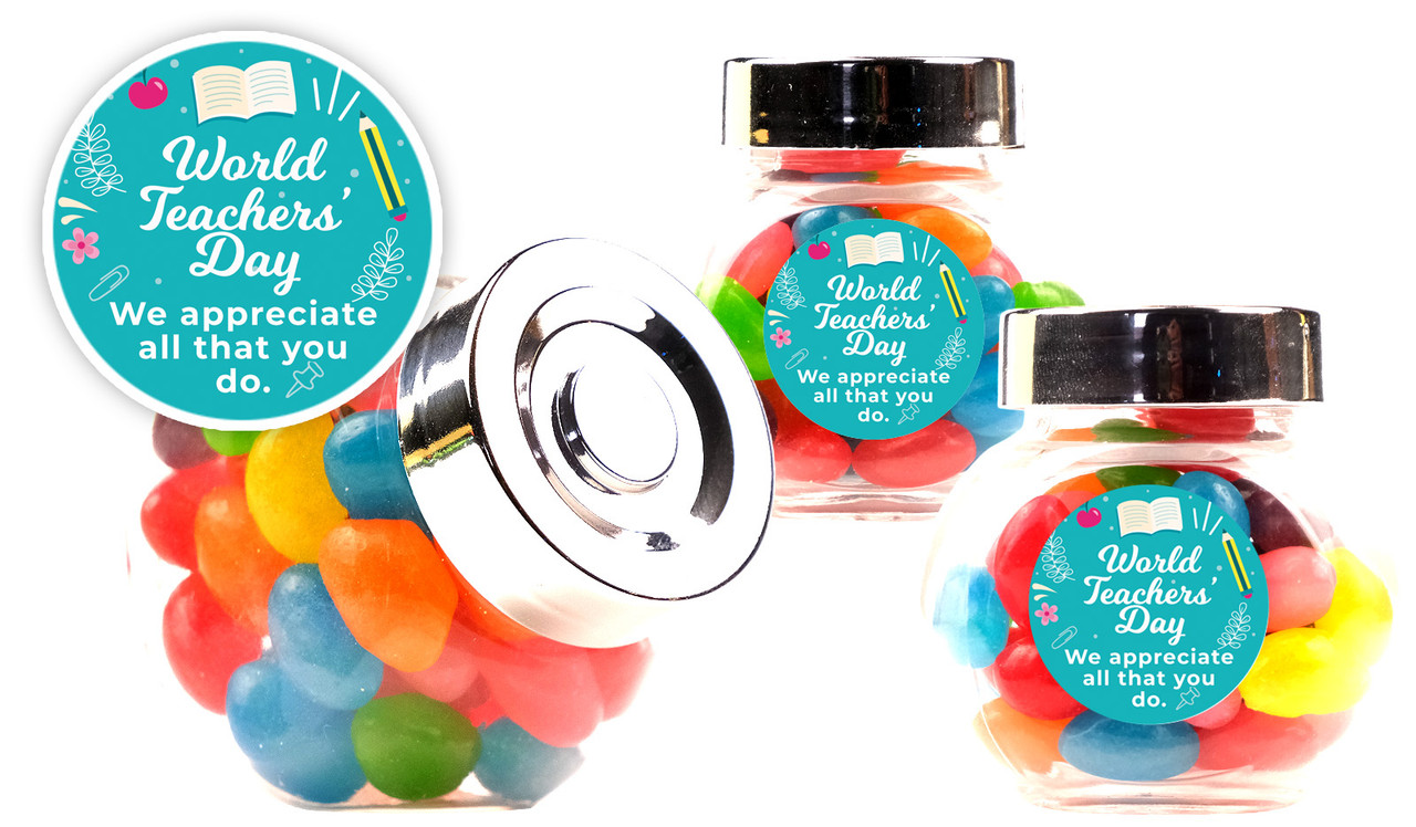 Fun Personalised Mini Candy Jar