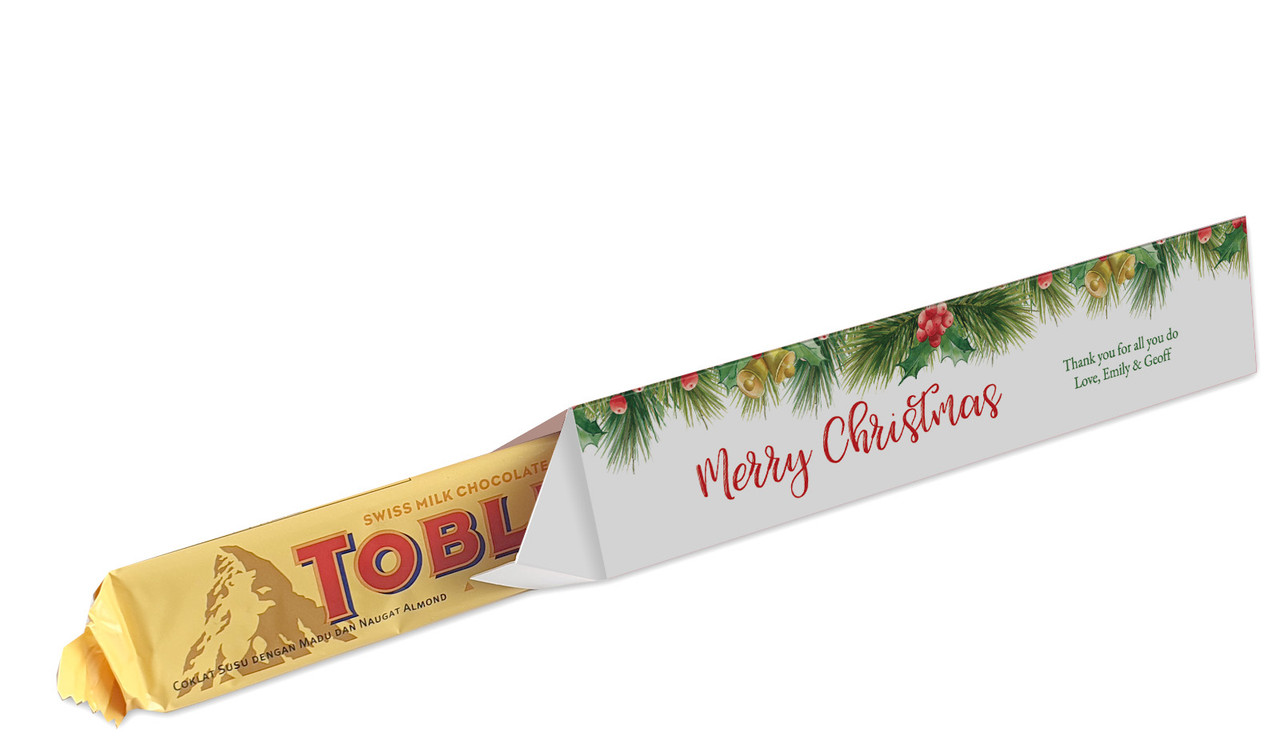 Branch Border Christmas Toblerone Bar In A Box