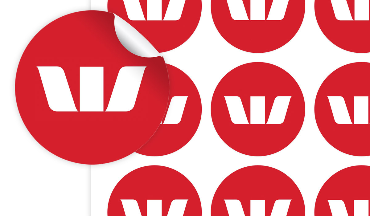 Sheet Of Branded Large Labels