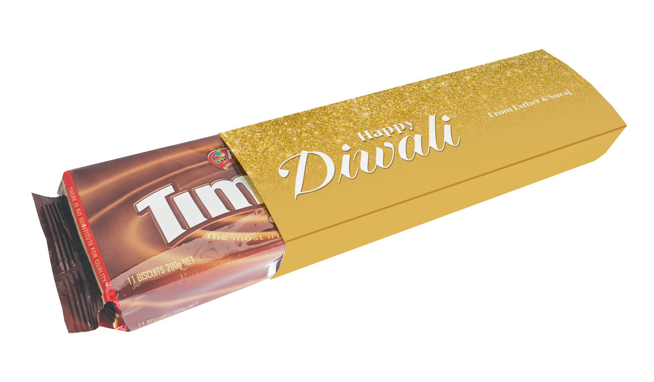 Gold Dust Diwali Custom Packet Of TimTams TM