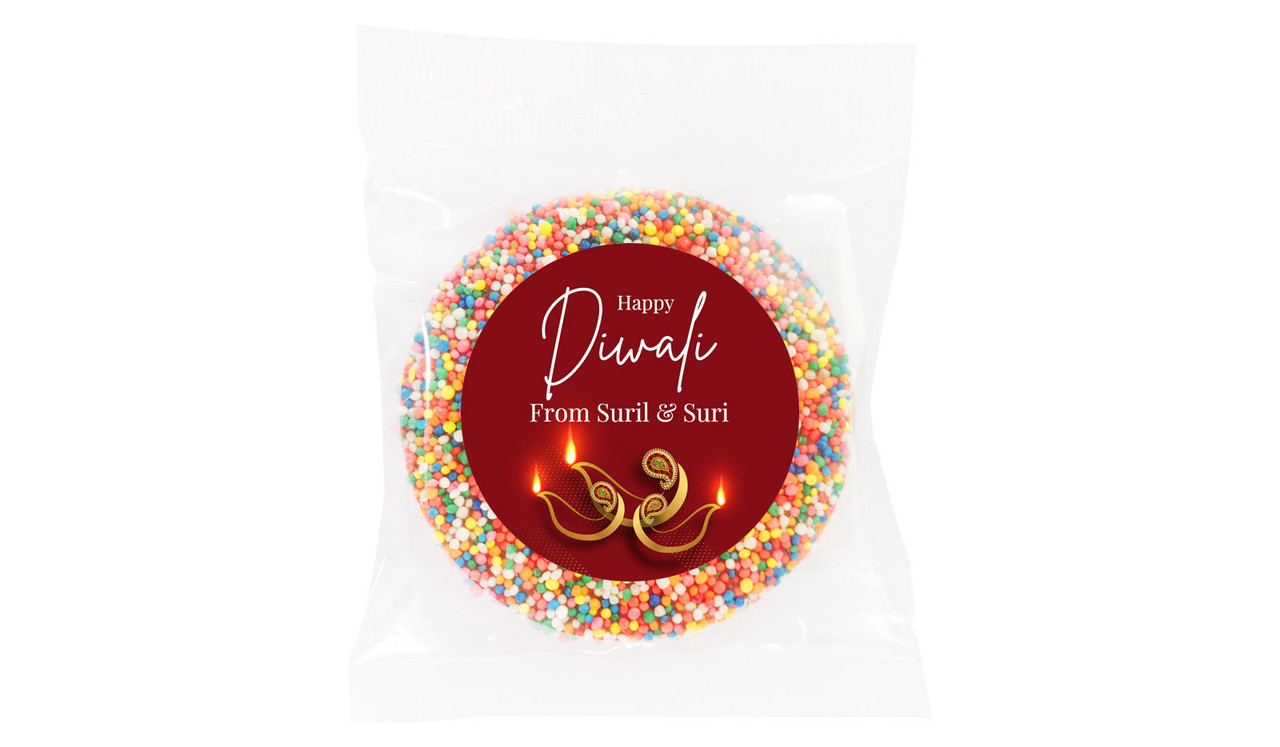 Elegant Lantern Diwali Chocolate Freckle